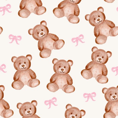 teddy bears and pink bows