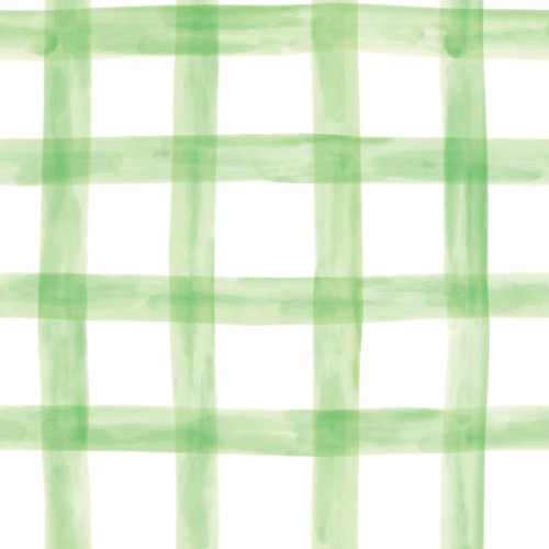 green and white watercolor gingham