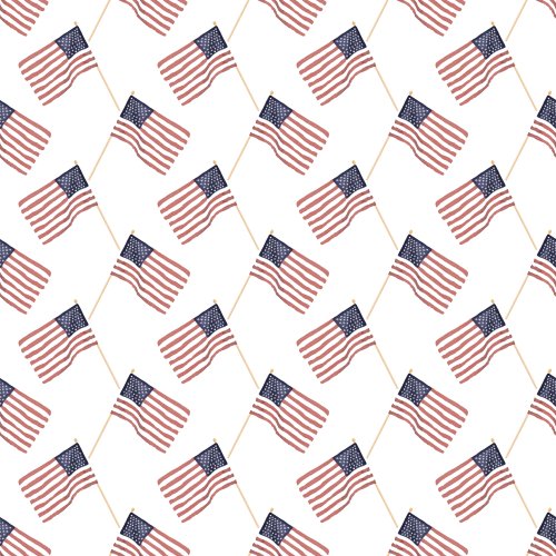 watercolor American flags red white and blue watercolor