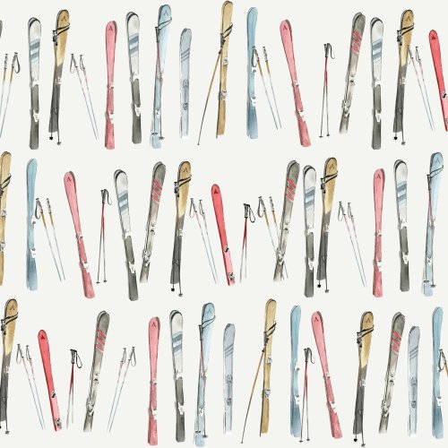 downhill skis