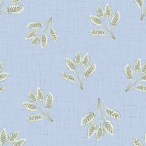 Boho Dinosaur Safari Palm Leaves - Sage Green Fan palm leaves tossed on linen textured background