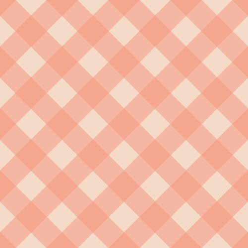 Soft gingham patterns in muted tones