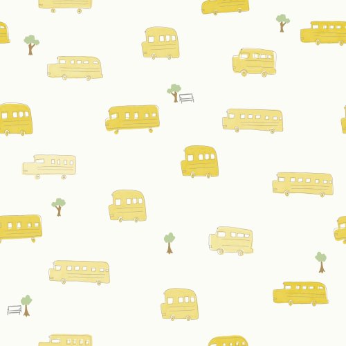 Illustrated School Busses 