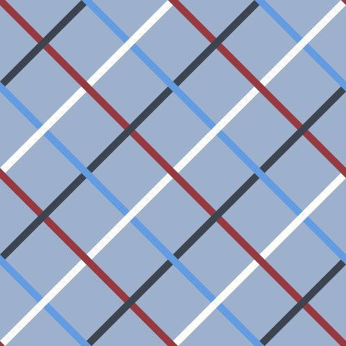 diagonal multicolored stripes