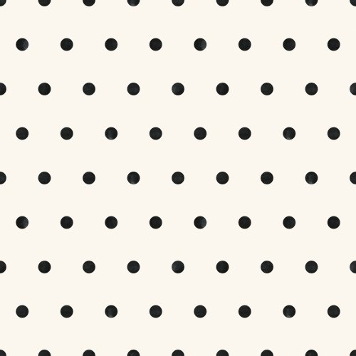 black and white dots