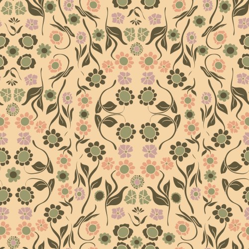 Bohemian Florals and Vines