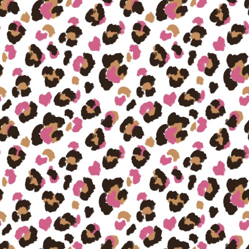 Leopard spots with a pop of color 