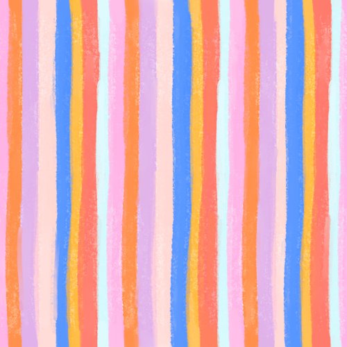 multicolor vertical stripe design