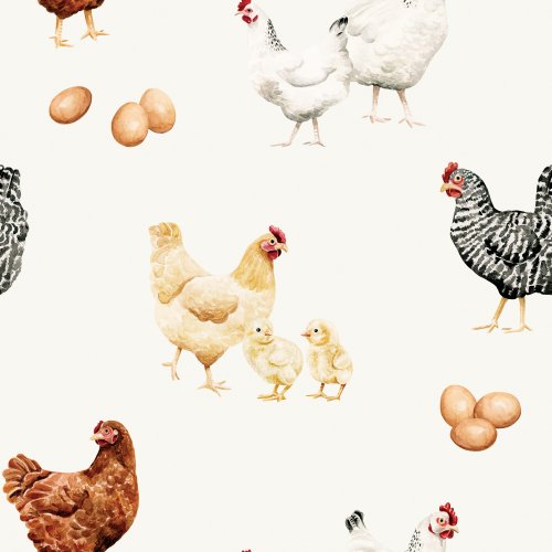 chicken and chick design