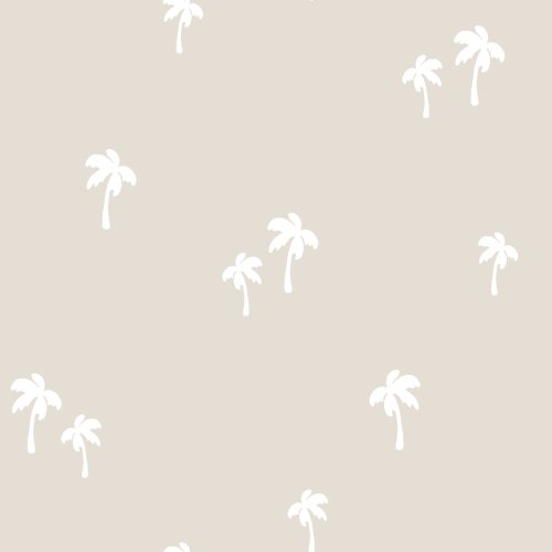 Palm trees.