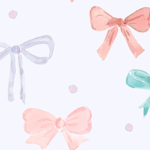 watercolor bows that coordinate with Fresh Cuts Collection