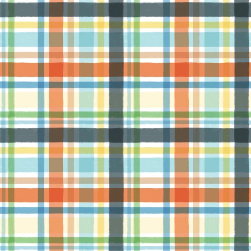 fun colorful multi colored plaid for spring summer