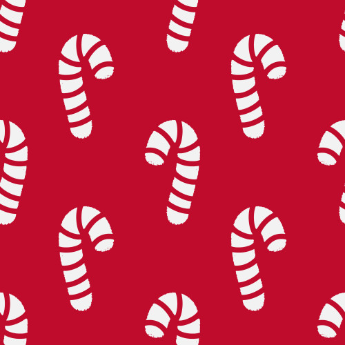 Minimal Christmas Candy Canes, pair with Festive gifts pattern and co ordinates 
