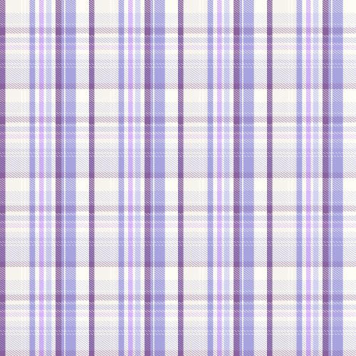 Halloween Magic Fall Plaid Blues Purple