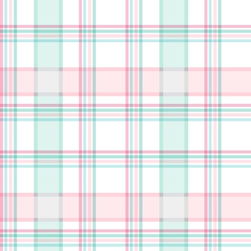 Pastel plaid for Girly Pop Winter