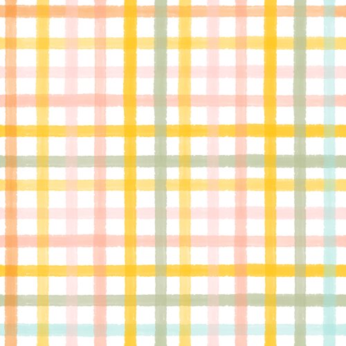 fall colored gingham design