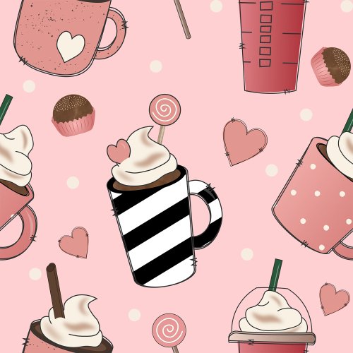 valentine's day coffee cups