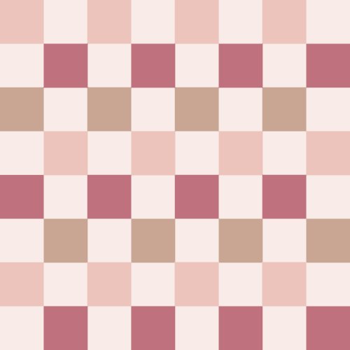 pink and neutral checkers