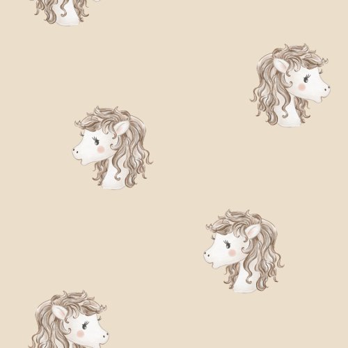 Horse design. Hand drawn.