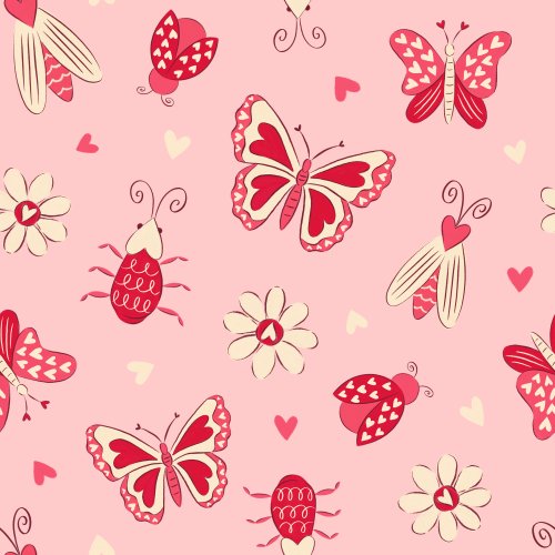 love bugs valentine pattern