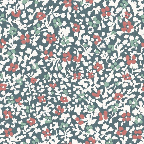 simple floral meadow with florals under in cream that look like lace for fall and spring 