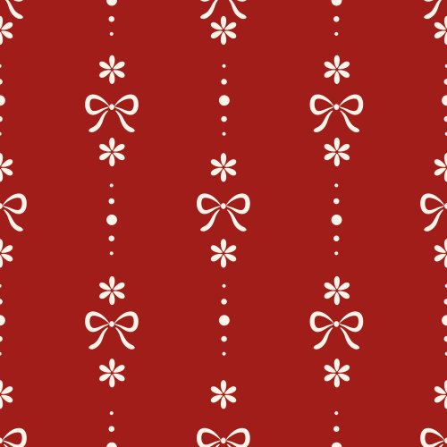 Simple coquette florals for folk Art gingerbread 