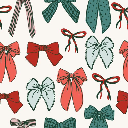 christmas ribbon bows