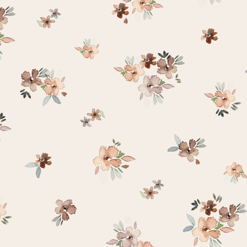 Watercolor ditsy floral