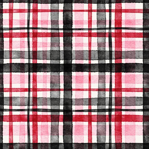 valentine's day plaid
