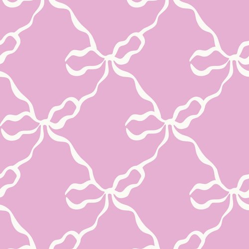 pink and white ribbons