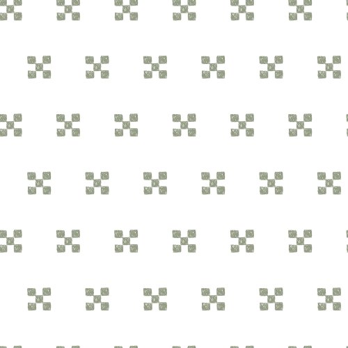 Simple green quilt blocks on a white background for the Strengthens Me quilt kit 