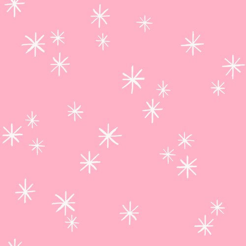 snowflake fabric design