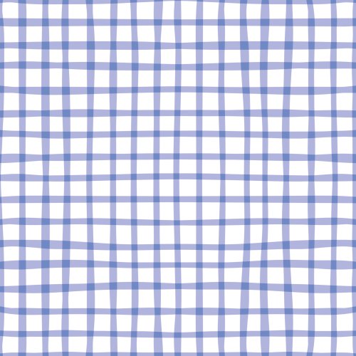 hand drawn gingham pattern on a white background