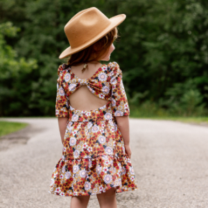 girls floral dress