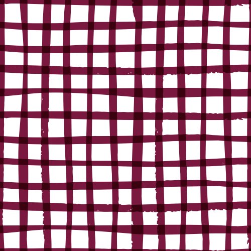  Cherry Berry Summer Gingham Checks in burgandy cherry red and white