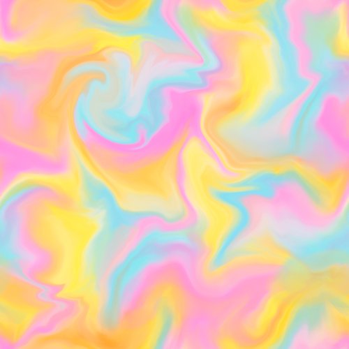 Bright tie dye with a marble swirl 