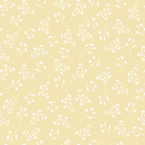 Tiny flower blossoms in a carefree tossed pattern