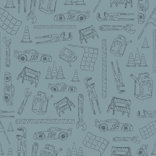 hand sketches of race car essentials for a race day