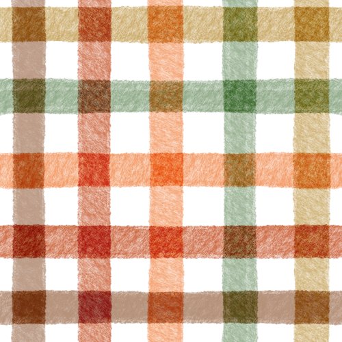 textured hand drawn gingham autumn plaid 