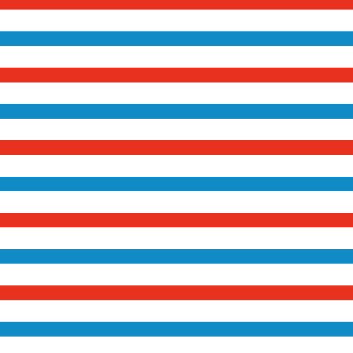 red white and blue stripe design