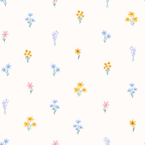 small watercolor floral