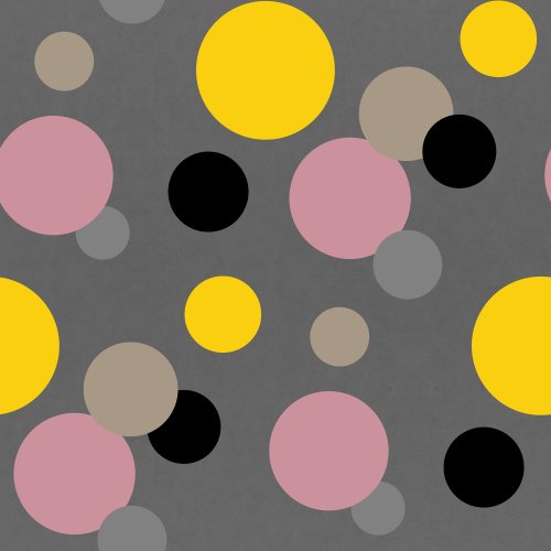 multi colored dots on a solid background