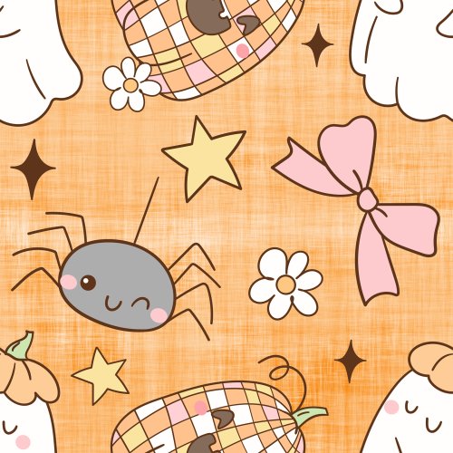 girly halloween pumpkin spider ghost