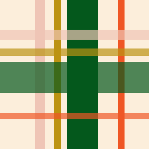 Green, red, pink, gold co ordinate to Christmas festive gifts print 