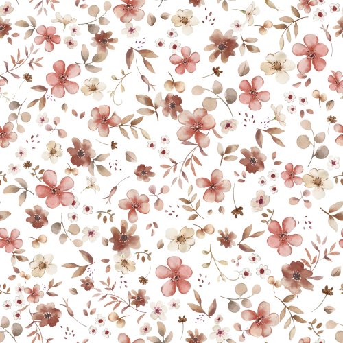 Hand drawn floral design. Suit all for all seasons.