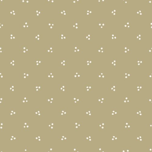 Hand drawn clusters of 3 organic dots in a grid pattern