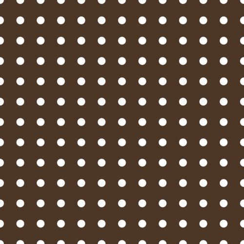 white dots on a colored background