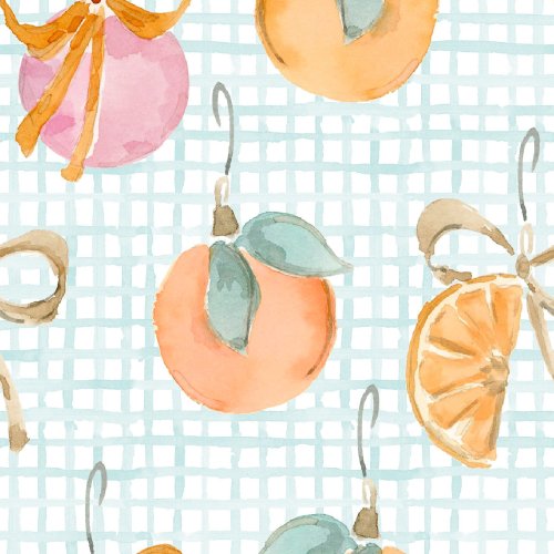 citrus christmas ornaments