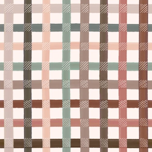 multicolor earthy toned gingham plaid