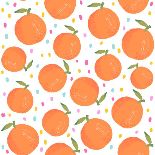 citrus orange design